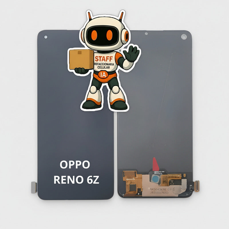Pantalla Compatible Oppo Reno 6z Oled  Alta Calidad Premium Negro
