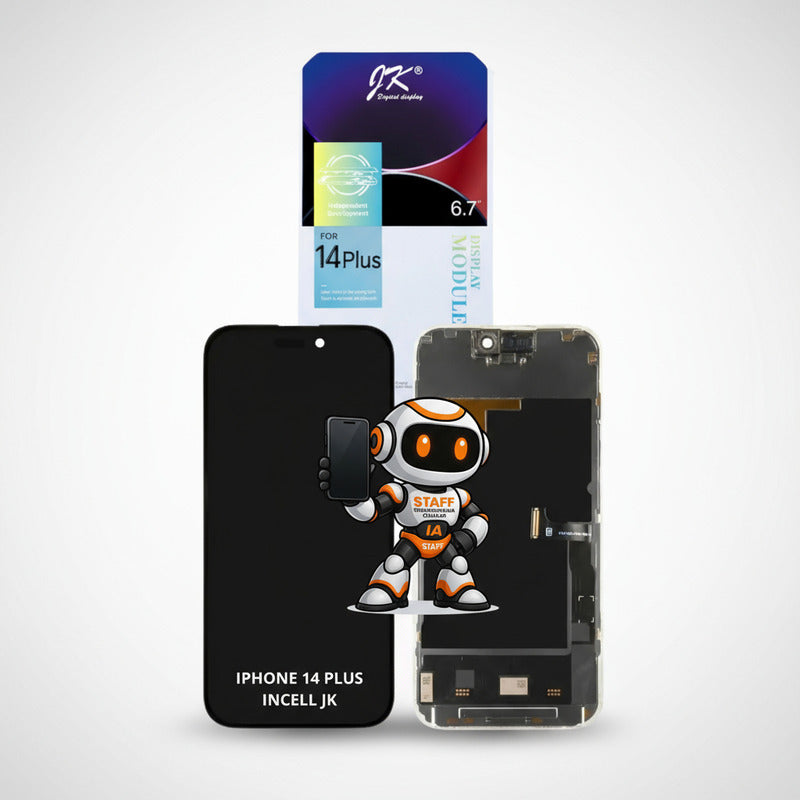 Pantalla iPhone 14 Plus Calidad Incell Jk  Calidad Premium Negro