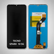 Pantalla Compatible Tecno Spark 10 5g  Alta Calidad Premium Negro