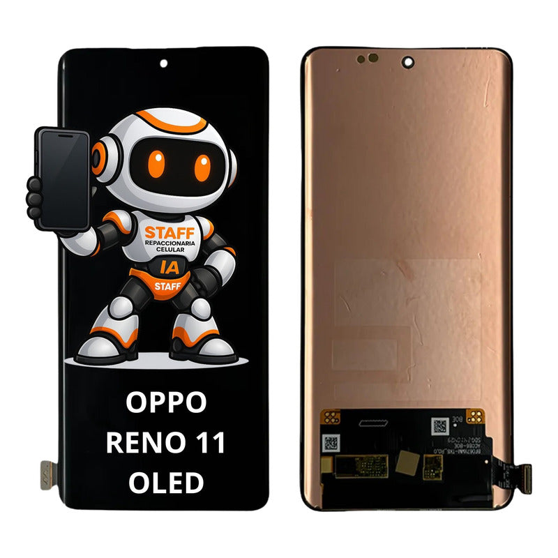 Pantalla Oppo Reno 11/ Reno 11 Pro 5g  Oled Curvo Premium Negro