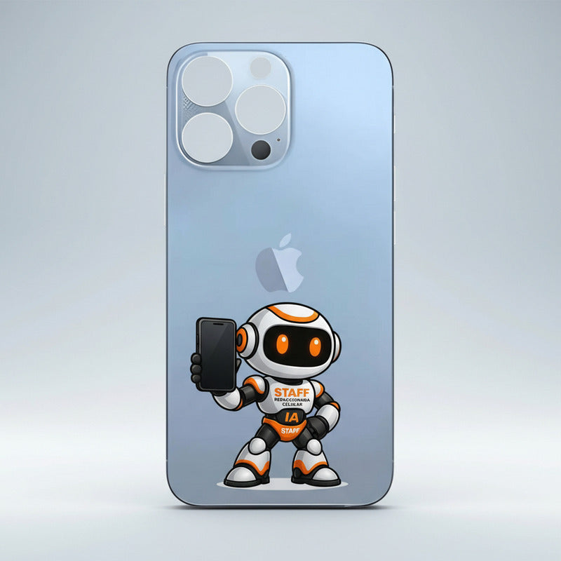 Tapa Trasera iPhone 13 Pro Max Azul Alta Calidad Premium