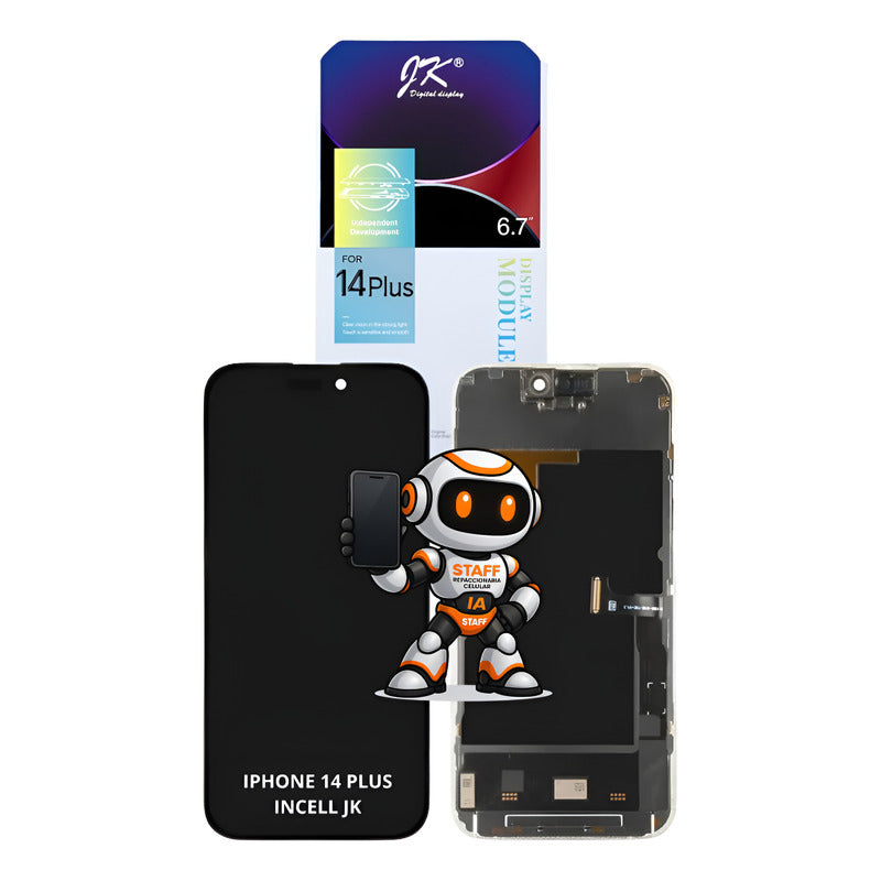 Pantalla iPhone 14 Plus Calidad Incell Jk  Calidad Premium Negro