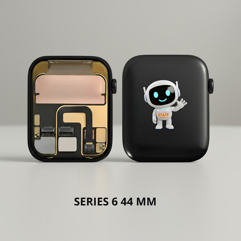 Pantalla Display Para Apple Watch Series 6 44 Mm Premium Negro