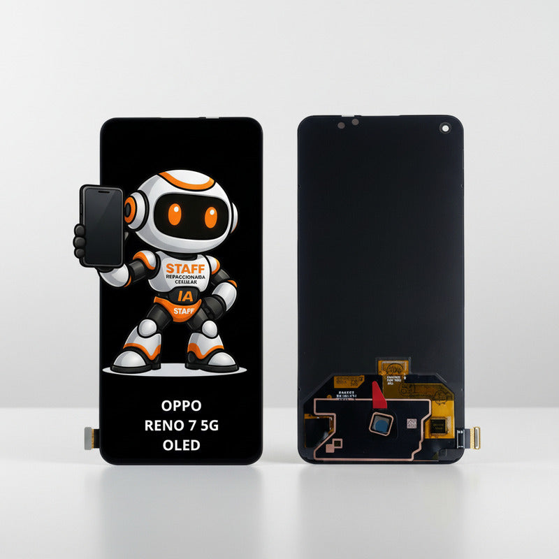 Pantalla Oppo Reno 7 5g Oled Cph2371 Alta Calidad Premium Negro