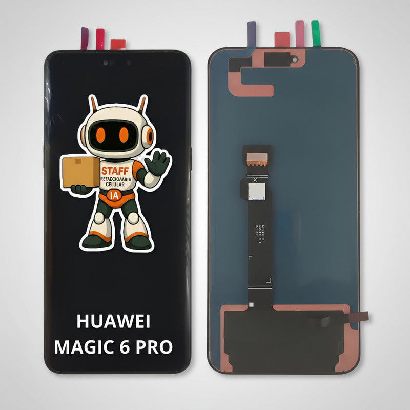 Pantalla  Huawei Magic 6 Pro Alta Calidad Premium Amoled Negro