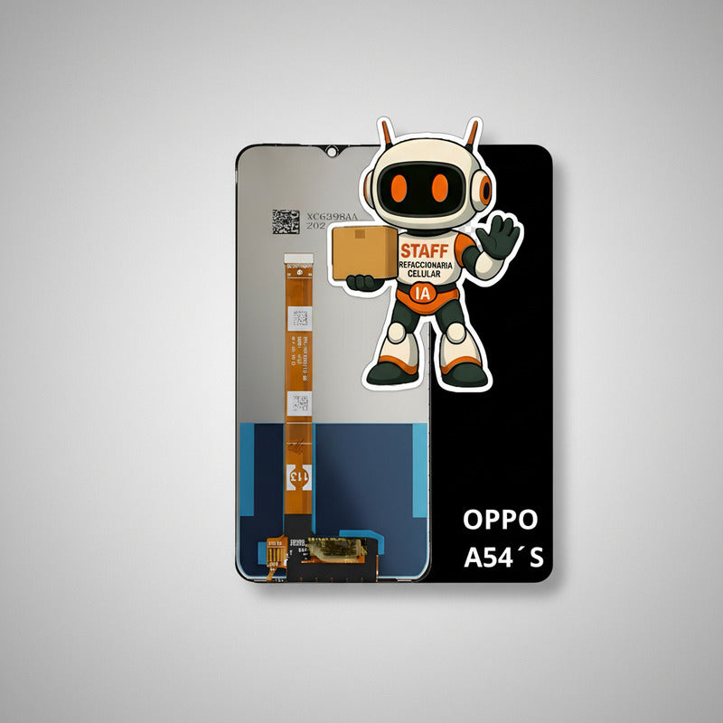 Pantalla Compatible Oppo A54s  Alta Calidad Premium Negro