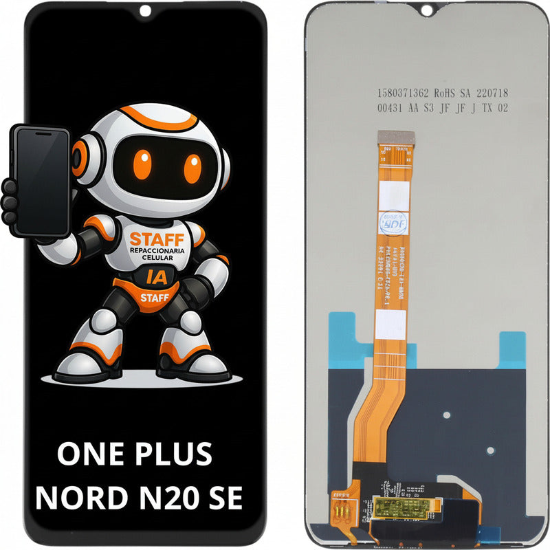 Pantalla Compatible One Plus Nord N20 Se Calidad Premium Negro