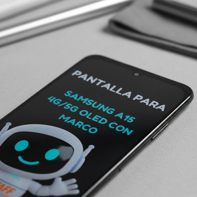 Pantalla Display Para Samsung A15 4g 5g A155 A156 Oled Marco Negro