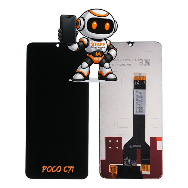 Pantalla Xiaomi Poco C71 Alta Calidad Premium Negro