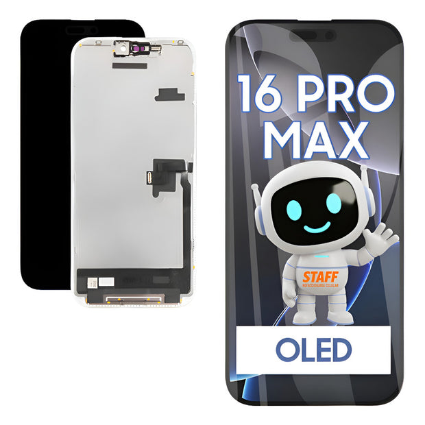Pantalla Display Para iPhone 16 Pro Max Oled Big Premium Negro
