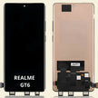 Pantalla  Realme Gt6 Amoled Rmx3851 Alta Calidad Premium Negro