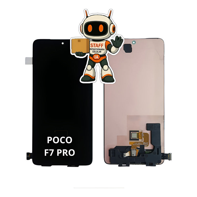 Pantalla Xiaomi Poco  F7 Pro Oled Alta Calidad Premium Negro