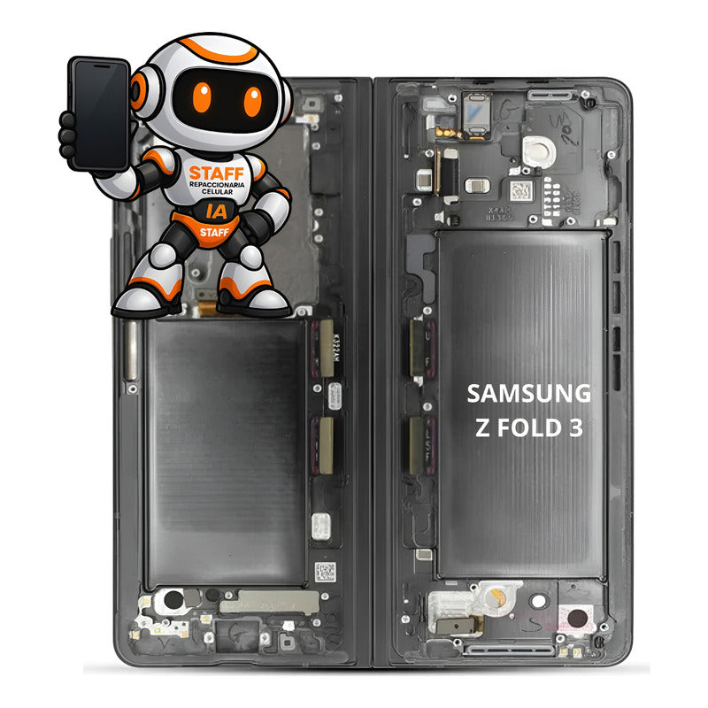 Pantalla Samsung Z Fold 3 Con Marco Alta Calidad