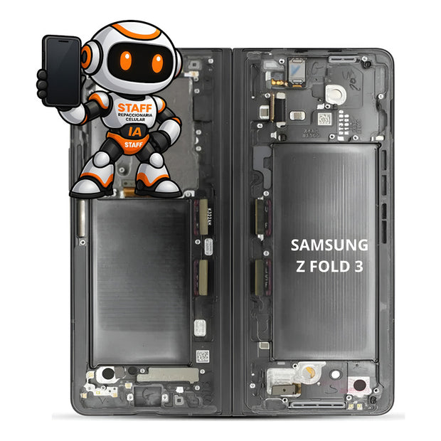Pantalla Samsung Z Fold 3 Con Marco Alta Calidad