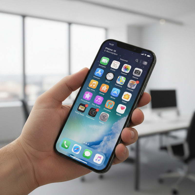 Pantalla iPhone 16 Plus Incell Jk Alta Calidad Premium Negro