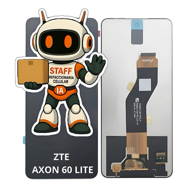 Pantalla Compatible Zte Axon 60 Lite Alta Calidad Premium Negro