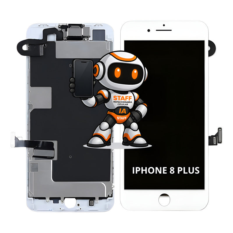 Pantalla iPhone 8 Plus Calidad Aaa Alta Calidad Premium Blanco