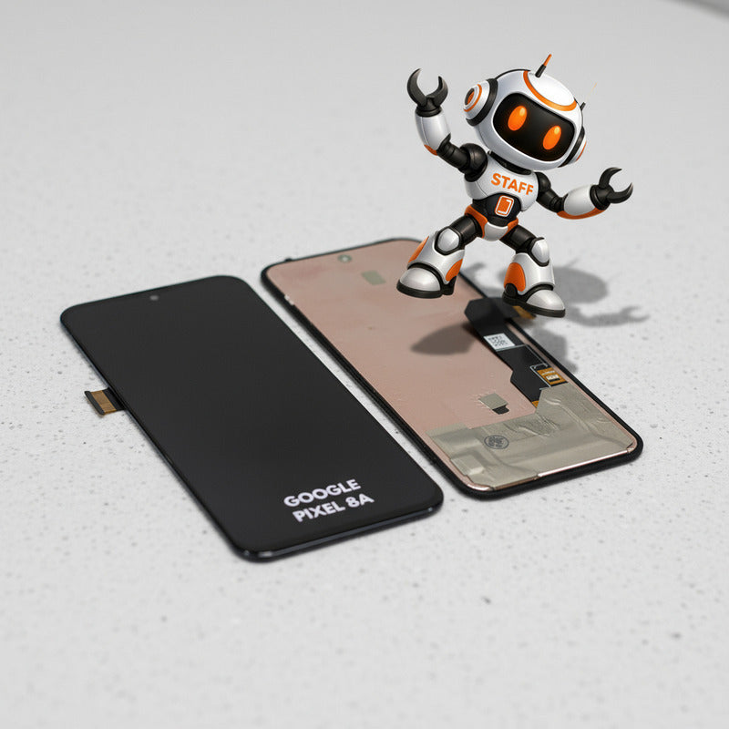 Pantalla Compatible Google Pixel 8a Alta Calidad Premium Negro