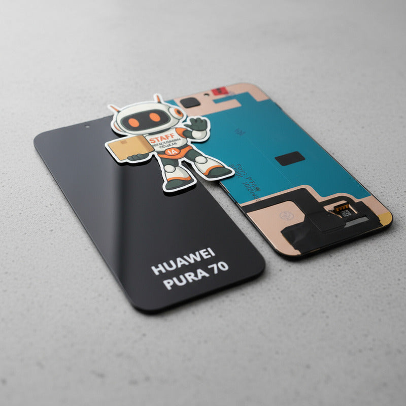 Pantalla  Huawei Pura 70  Ady Lx9 Alta Calidad Premium Negro