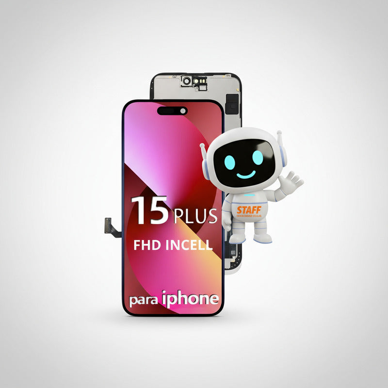 Pantalla Compatible Con iPhone 15 Plus Incell Hd Negro