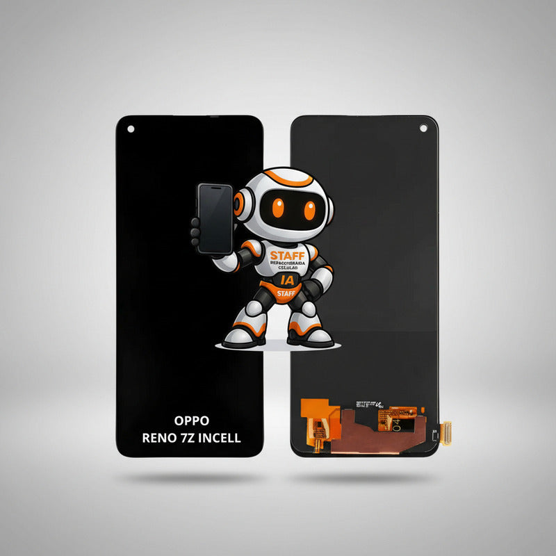 Pantalla Compatible Oppo Reno 7z Ncell Calidad Premium Negro
