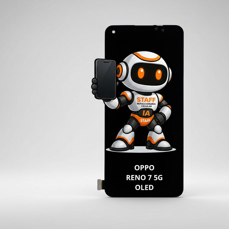 Pantalla Oppo Reno 7 5g Oled Cph2371 Alta Calidad Premium Negro