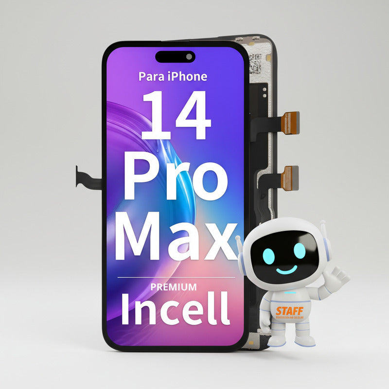 Pantalla Para iPhone 14 Pro Max Incell Kd Premium Hd Negro