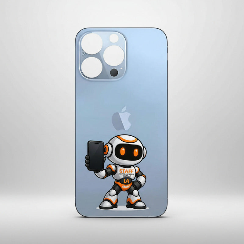 Tapa Trasera iPhone 13 Pro Max Azul Alta Calidad Premium