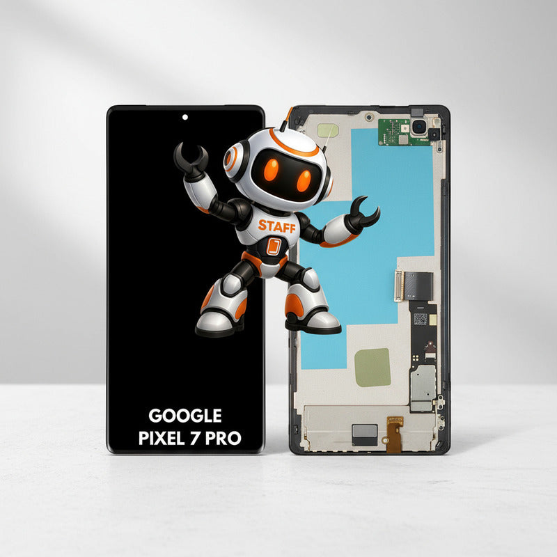 Pantalla Compatible Google Pixel 7 Pro  Alta Calidad Premium Negro
