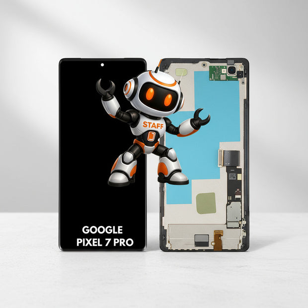 Pantalla Compatible Google Pixel 7 Pro  Alta Calidad Premium Negro