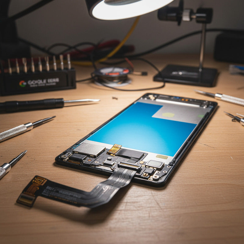 Pantalla Compatible Google Pixel 7 Pro  Alta Calidad Premium Negro