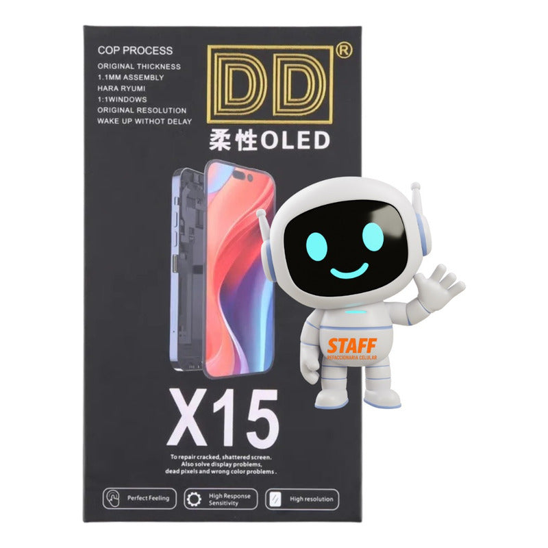 Pantalla Premium Para iPhone 15 Calidad Oled Dd Negro