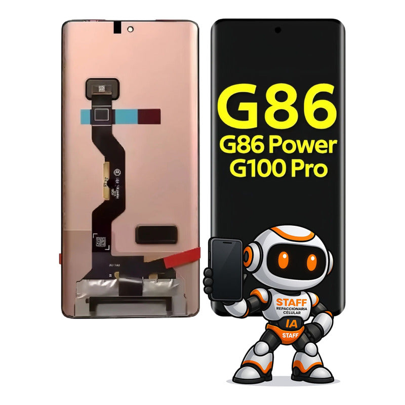 Pantalla Motorola G86/ G86 Power/ G100 Pro Oled Premium Negro