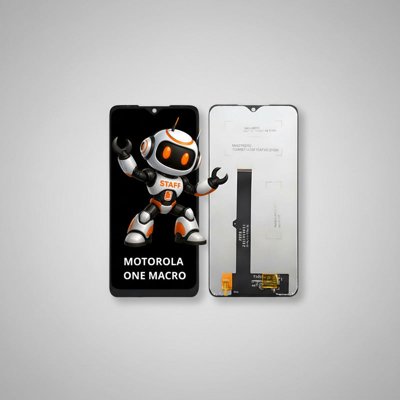 Pantalla Compatible Motorola One Macro Alta Calidad Premium Negro