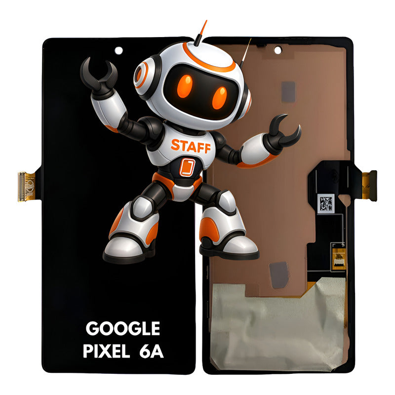 Pantalla Compatible Google Pixel 6a Alta Calidad Premium Negro