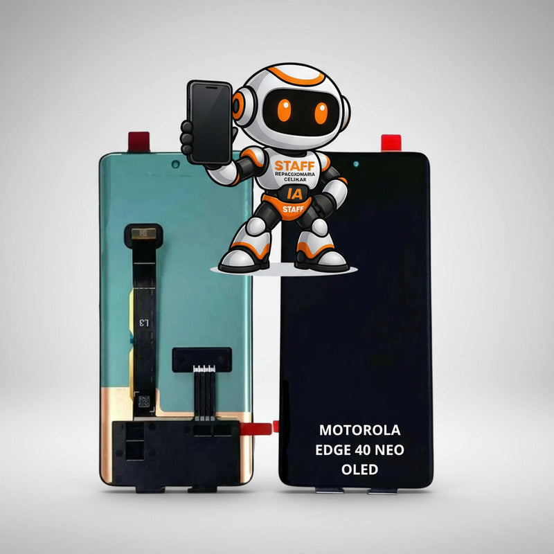 Pantalla Compatible Motorola Edge 40 Neo Oled Premium Xt2307 Negro