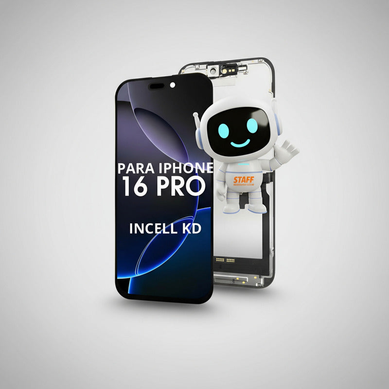 Pantalla Display Para iPhone 16 Pro Incell Kd Hd Negro