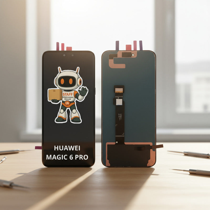 Pantalla  Huawei Magic 6 Pro Alta Calidad Premium Amoled Negro