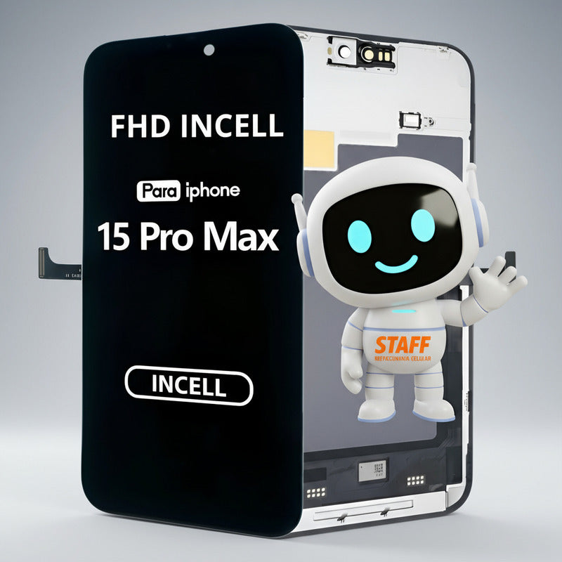 Pantalla Compatible Con iPhone 15 Pro Max Incell Hd Negro