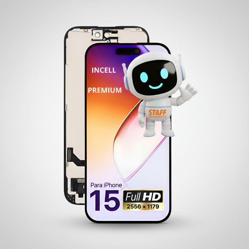 Pantalla Para iPhone 15 Calidad Incell Fhd Premium Negro
