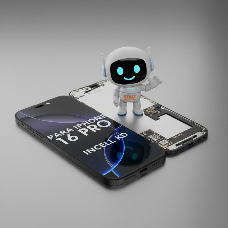 Pantalla Display Para iPhone 16 Pro Incell Kd Hd Negro