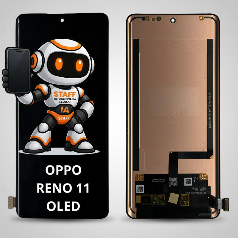 Pantalla Oppo Reno 11/ Reno 11 Pro 5g  Oled Curvo Premium Negro