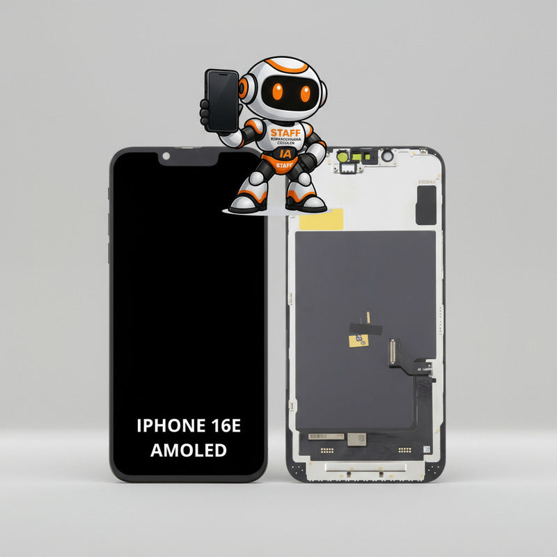 Pantalla iPhone 16e Amoled Alta Calidad Premium Negro