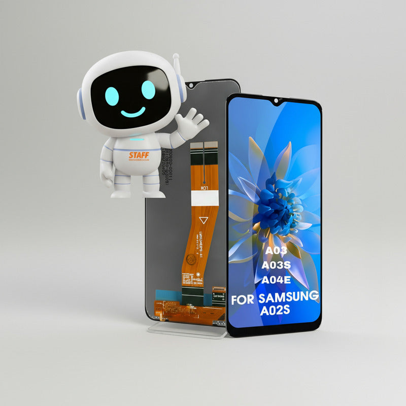 Pantalla Samsung A02s A03s A03 A04e Alta Calidad Negro