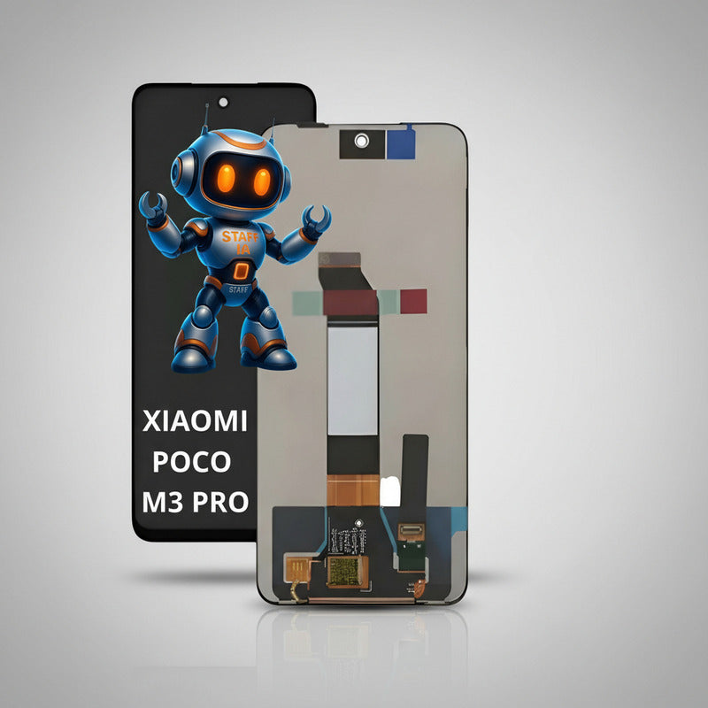 Pantalla Compatible Xiaomi Poco M3 Pro Alta Calidad Premium Negro