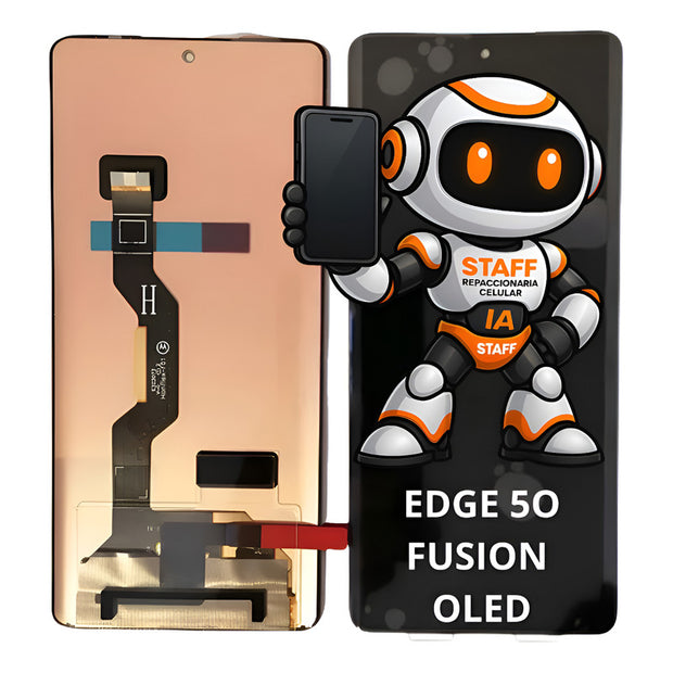 Pantalla  Motorola Edge 50 Fusion Oled Alta Calidad Premium Negro
