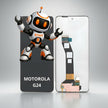 Pantalla Compatible Motorola G24  Alta Calidad Premium Negro