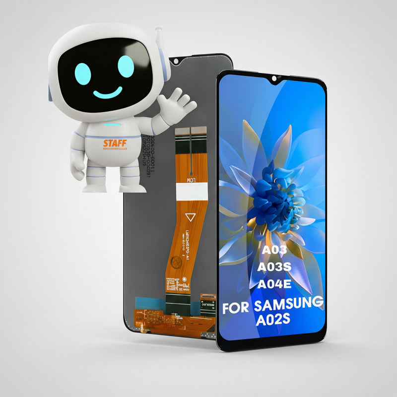 Pantalla Samsung A02s A03s A03 A04e Alta Calidad Negro