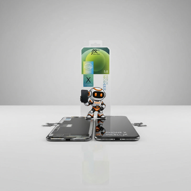 Pantalla iPhone X Incell Calidad Jk Alta Calidad Premium Negro