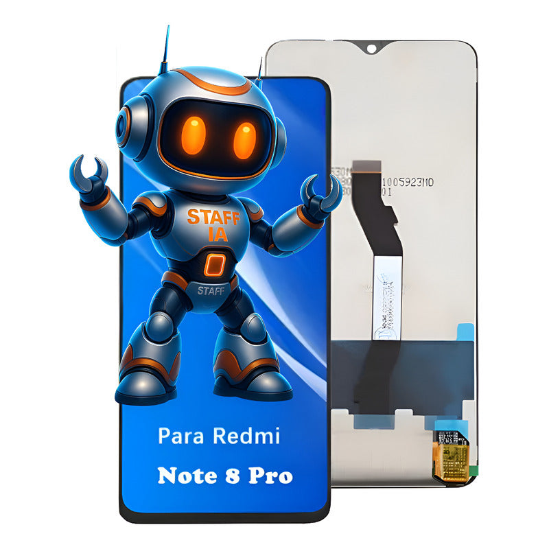 Pantalla  Xiaomi Redmi Note 8 Pro Alta Calidad Premium Negro